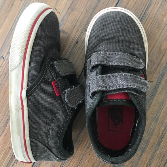 toddler boy velcro vans
